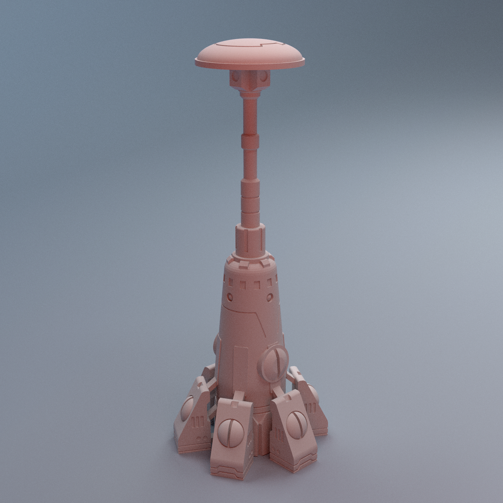 Scifi Grimdark Stratum Commonwealth Sensor Pylon